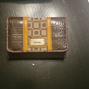 Liz & Co. Brown and Tan Wallet